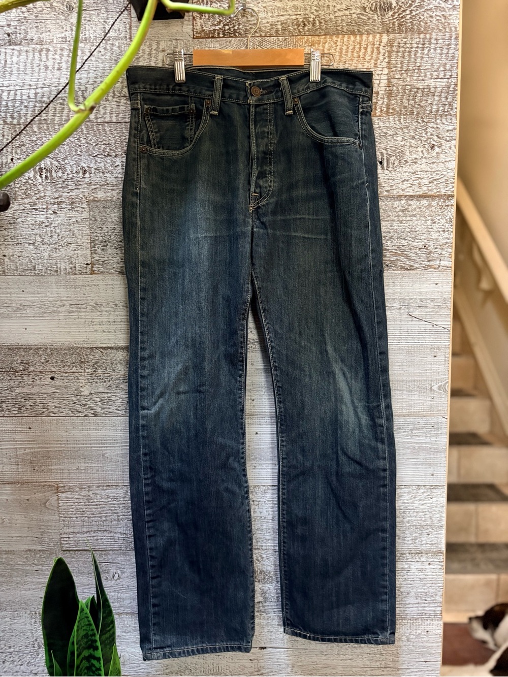 Levi's | 501 Button-Fly Medium Wash Straight-Leg Denim Jeans - Men's 30x29